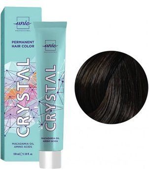 Крем-фарба для волосся Unic Crystal №4/0 Шатен 100 мл 0000000020244 фото