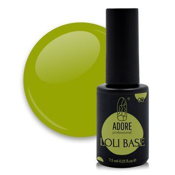 Основа для гель-лаку ADORE Loli Base №08 Loli-Lime 7.5 мл 0000000015438 фото