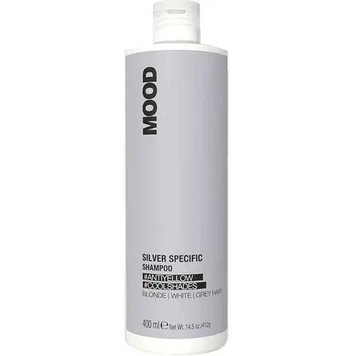 Шампунь фиолетовый для нейтрализации желтизны Mood Silver Specific Shampoo Pro 400 мл 0000000022814 фото