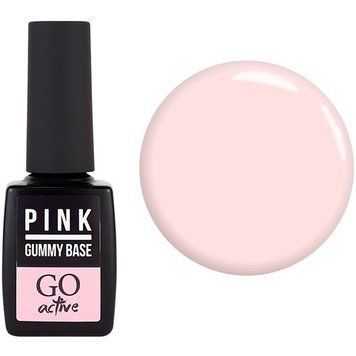 Основа камуфлирующая для гель-лака GO Active Camouflage Gummy Base №3 Pink 10 мл 0000000009971 фото