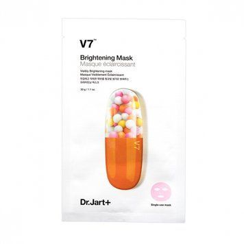 Маска осветляющая с белым нефритом Dr. Jart + V7 Brightening Mask 0000000007648 фото