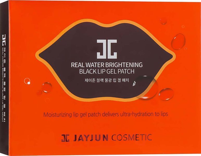 Патчі для губ JAYJUN Real Water Brightening Bleck Lip Gel Patch 5 шт 0000000010301 фото