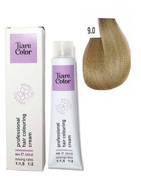 Крем-фарба для волосся Tiare Color №9.0 Very light blonde 60 мл 0000000006673 фото