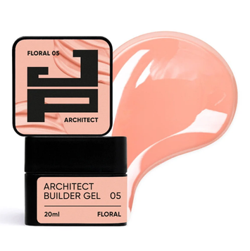 Гель для нігтів густий Jerden Proff Architect Builder Gel №05 Floral 20 мл 0000000022625 фото