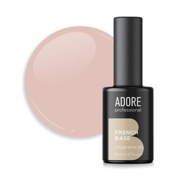 Основа для гель-лака ADORE French Base №21 Almond 8 мл 0000000017751 фото
