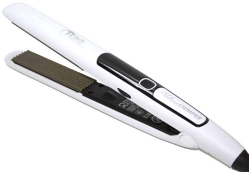 Щипцы-гофре Tico Professional Volume Crimper Titanium белые 24 мм 0000000013365 фото