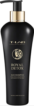 Шампунь для глубокой детоксикации кожи головы T-LAB Professional Royal Detox Duo Shampoo 300 мл 0000000019381 фото