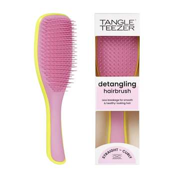 Щетка для волос Tangle Teezer The Ultimate Detangler Hyper Yellow & Rosebud 0000000020208 фото