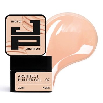 Гель для нігтів густий Jerden Proff Architect Builder Gel №07 Nude 20 мл 0000000022627 фото