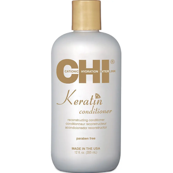 Кондиционер восстанавливающий с кератином Chi Keratin Conditioner 355 мл 0000000019988 фото