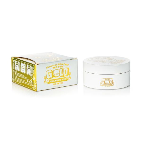 Патчі з гіалуроновою кислотою Elizavecca Hell-pore Gold Hyaluronic Acid Eye 60 шт 0000000010303 фото