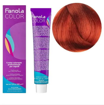 Крем-краска для волос Fanola №7/44 Medium blonde intense copper 100 мл 0000000006642 фото