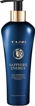 Шампунь для силы волос и эффекта анти-эйдж T-LAB Professional Sapphire Energy Shampoo 300 мл 0000000020046 фото