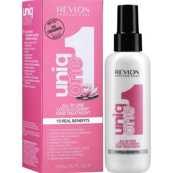 Спрей для волосся з ароматом квітки лотоса Revlon Professional Uniq One All in One 150 мл 0000000010882 фото