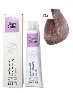Крем-фарба для волосся Tiare Color №12.21 Special blonde violet ash 60 мл 0000000006501 фото