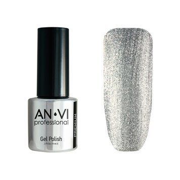 Гель-лак для нігтів ANVI Professional №118 Silver Shine 9 мл 0000000001083 фото