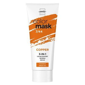 Маска тонуюча для волосся Unic Color Mask №7/44 Copper 250 мл 0000000023192 фото