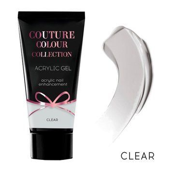 Акрил-гель для ногтей Couture Colour Acrylic Gel Clear 30 мл 0000000000177 фото