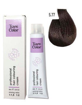 Крем-фарба для волосся Tiare Color №5.77 Light brown brown intensive 60 мл 0000000006552 фото