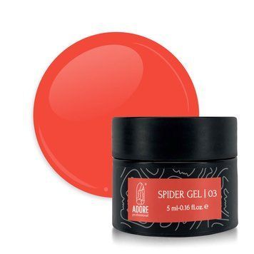 Гель-паутинка для ногтей ADORE Spider Gel №03 Red 5 мл 0000000013855 фото
