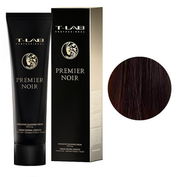 Крем-фарба для волосся T-Lab Premier Noir Colouring Cream №5.42 Light Copper Iridescent Brown 100 мл 0000000019425 фото