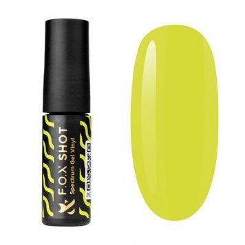 Гель-лак для ногтей F.O.X. SHOT Spectrum Gel Vinill №065 Кислотный салатовый 4,5 мл 0000000015397 фото
