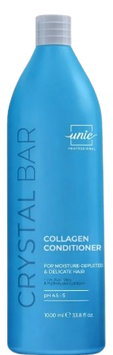 Кондиционер для глубокого увлажнения волос Unic Crystal Bar Collagen 1000 мл 0000000022572 фото