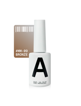 Гель-лак для ногтей Adore Gel Polish Cat's Eye Metal Glass №Mm-09 Коричнево-бежевый 12 мм 0000000023692 фото