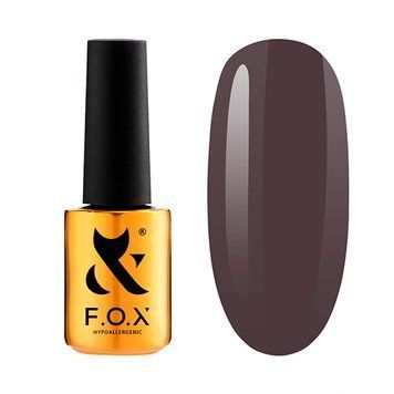 Гель-лак FOX для ногтей gold Spectrum №122 Темно-коричневый 7 мл 0000000023106 фото