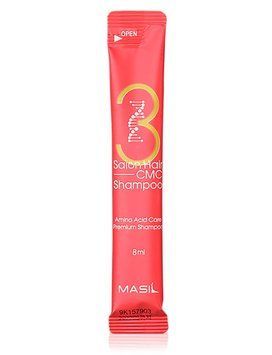 Шампунь для волосся зміцнюючий з амінокислотами Masil 3 Salon Hair CMC Shampoo 8 мл 0000000014167 фото