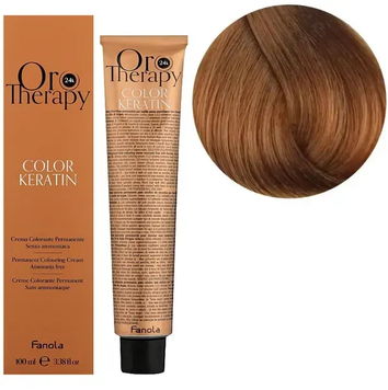 Крем-краска безаммиачная для волос Fanola Oro Therapy №7/3 Blonde golden 100 мл 0000000000524 фото