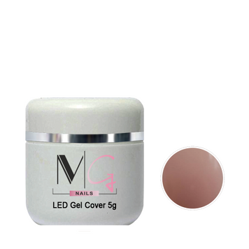 Гель камуфляжний для нарощення нігтів MG Nail UV Gel Cover 5 мл 0000000017584 фото