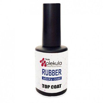 Закріплювач для гель-лаку Molekula Top Rubber Sticky 12 мл 0000000004847 фото