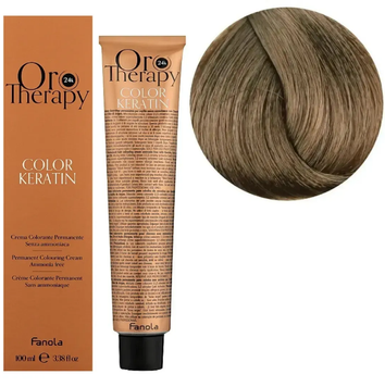Крем-краска безаммиачная для волос Fanola Oro Therapy №7/31 Blonde sandy 100 мл 0000000000525 фото