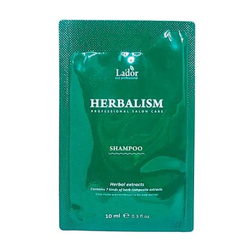Маска для волосся з трав'яними екстрактами La'dor Herbalism Herbalism Treatment 10 мл 0000000020096 фото
