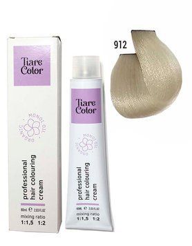 Крем-фарба для волосся Tiare Color №912 Glacial blonde 60 мл 0000000006701 фото