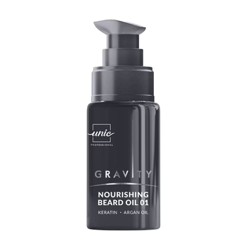 Масло для бороды с аргановым маслом, кератином и витамином Unic Gravity Nourishing Beard Oil 30 мл 0000000023645 фото