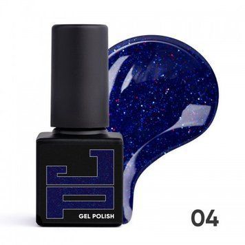 Гель-лак для нігтів Jerden Proff №04 Galaxy Blue 5 мл 0000000017030 фото