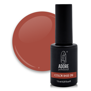 Основа для гель-лаку ADORE Color Base №09 Brick 7.5 мл 0000000015442 фото