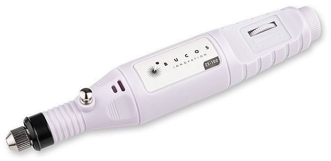 Фрезер-ручка портативний Bucos ZS-100 Білий 20000 об.+6 фрез 0000000022662 фото