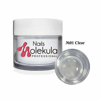 Гель моделюючий Molekula Gel №01 Clear 15 мл 0000000008093 фото