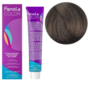 Крем-краска для волос Fanola №5/0 Light Chestnut 100 мл 0000000006553 фото