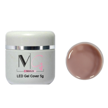 Гель камуфляжний для нарощування нігтів MG Nail UV Gel Dark 5 мл 0000000017586 фото