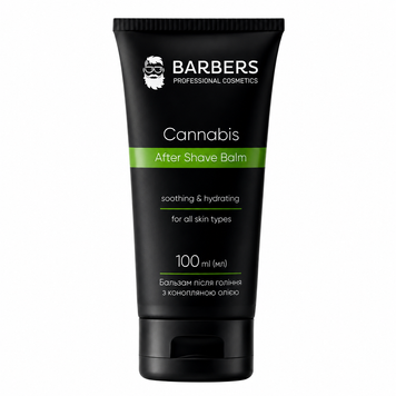 Бальзам после бритья с конопляным маслом Barbers Cannabis 100 мл 0000000013918 фото