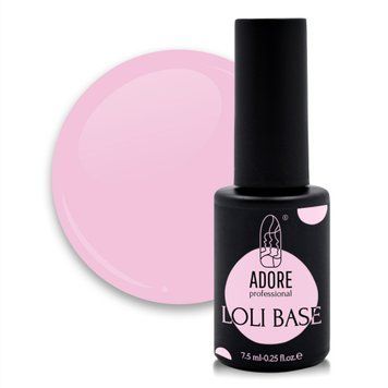 Основа для гель-лаку ADORE Loli Base №01 Loli-Rose 7.5 мл 0000000015431 фото