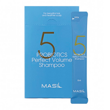Шампунь з пробіотиками для об'єму волосся Masil 5 Probiotics Perfect Volume Shampoo 8 мл 0000000015952 фото