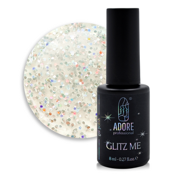 Гель-лак для ногтей Adore Gel Polish Glitz Me №02 Glimmer 8 мл 0000000017081 фото