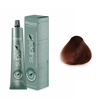 Краска для волос безаммиачная Pro.Color Super B Hair Color Cream №6.4 Dark Copper Blond 100 мл 0000000017312 фото