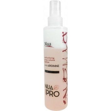 Спрей двофазний відновлювальний з аргініном Nua Pro Volume with Arginine Spray 200 мл 0000000016763 фото