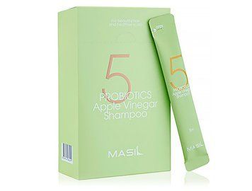 Шампунь з пробіотиками та екстрактом яблука Masil 5 Probiotics Apple Vinegar Shampoo 8 мл 0000000015950 фото